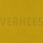 DOUBLE GAUZE GOTS DARK YELLOW (thumbnail)