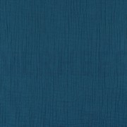 DOUBLE GAUZE GOTS PETROL (thumbnail)