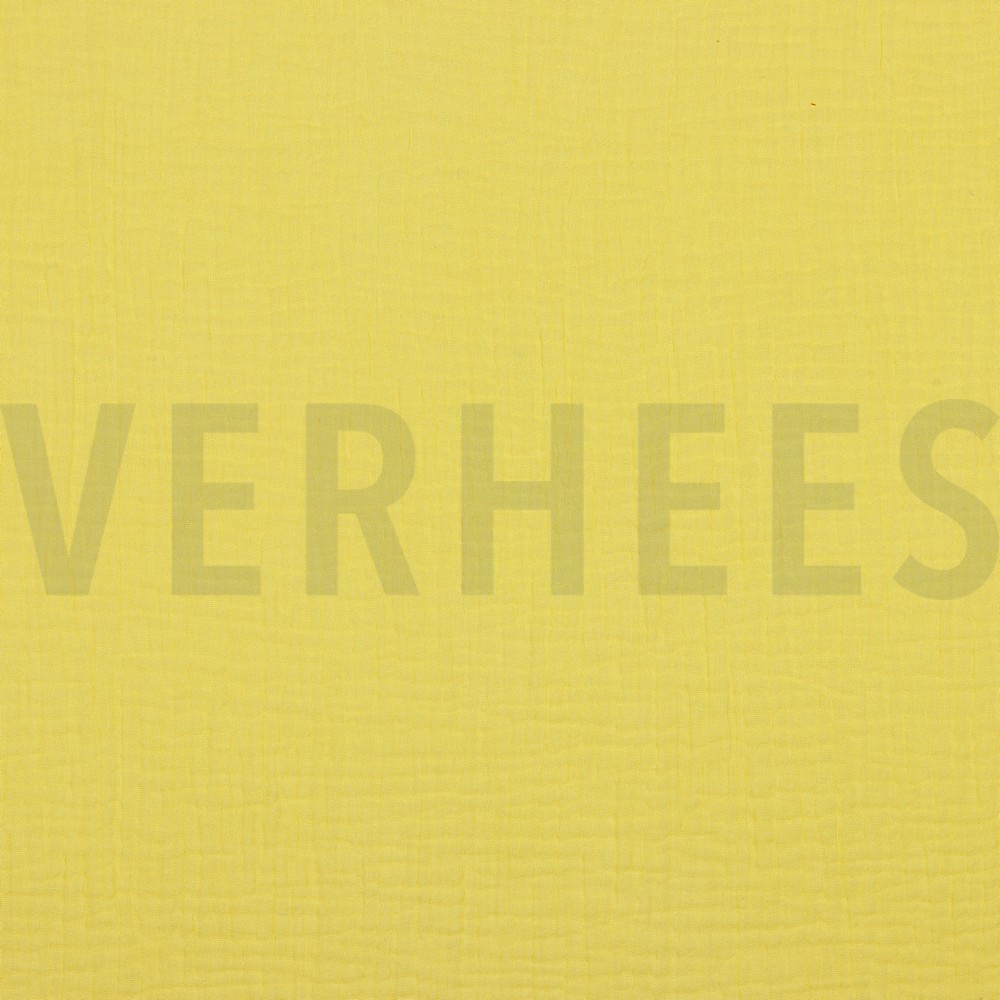 MUSSELIN GOTS SANFTGELB