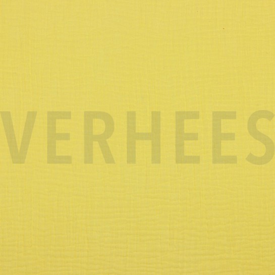 DOUBLE GAUZE GOTS SOFT YELLOW #7