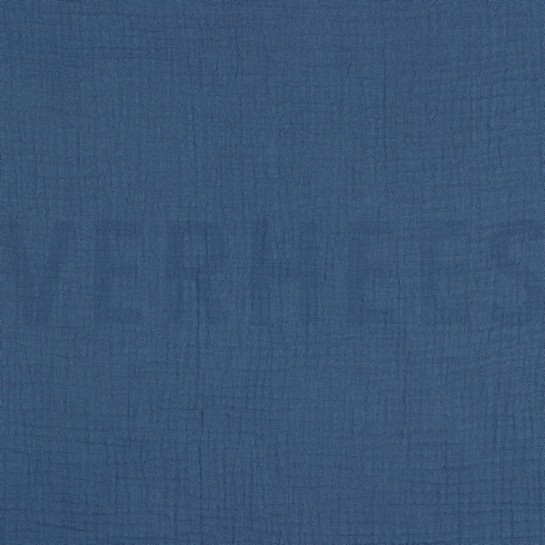 DOUBLE GAZE DE COTON GOTS JEAN BLEU #7