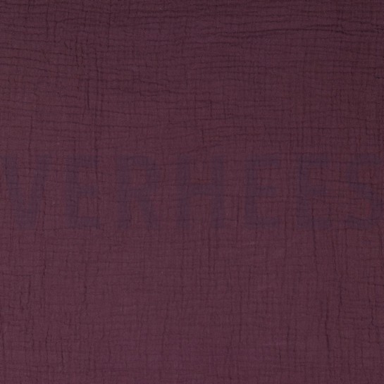 MUSSELIN GOTS AUBERGINE #7