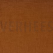 DOUBLE GAUZE GOTS COGNAC (thumbnail)