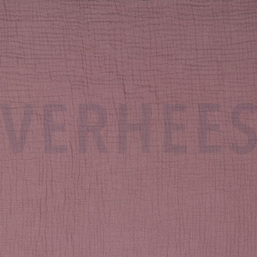 DOUBLE GAUZE GOTS OUD LILA