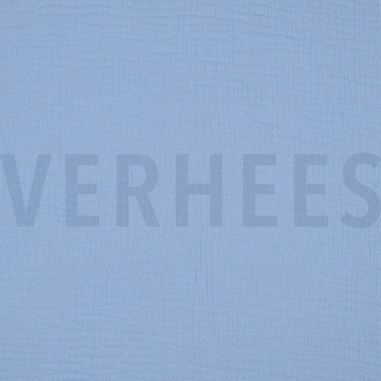 DOUBLE GAUZE GOTS LIGHT BLUE #7