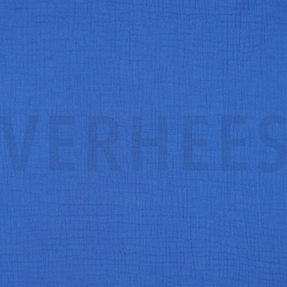 DOUBLE GAUZE GOTS COBALT