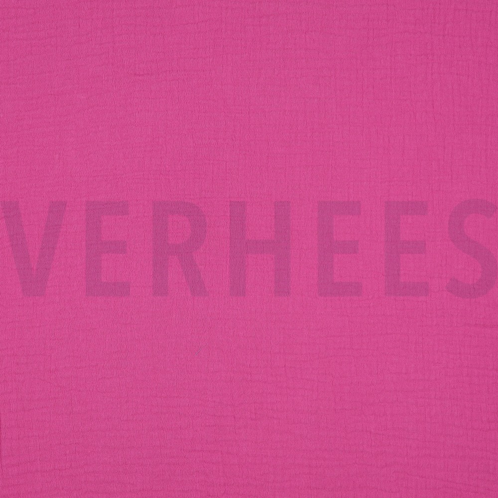 DOUBLE GAUZE GOTS KERSENROOD