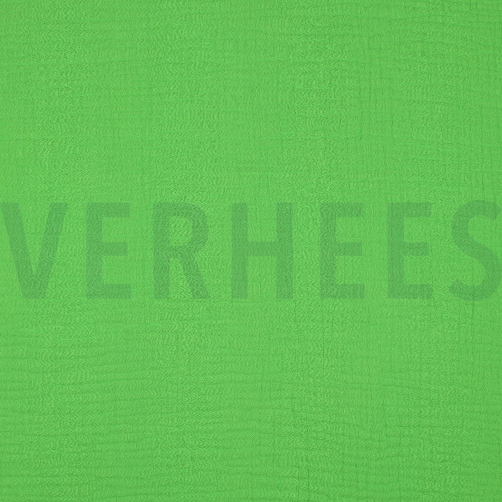 MUSSELIN GOTS GRÜN NEON