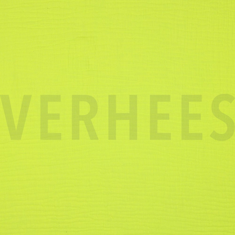 DOUBLE GAUZE GOTS YELLOW NEON