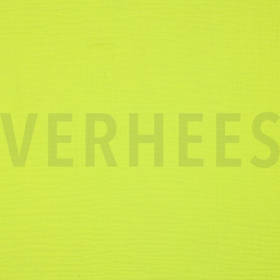 DOUBLE GAUZE GOTS YELLOW NEON #7