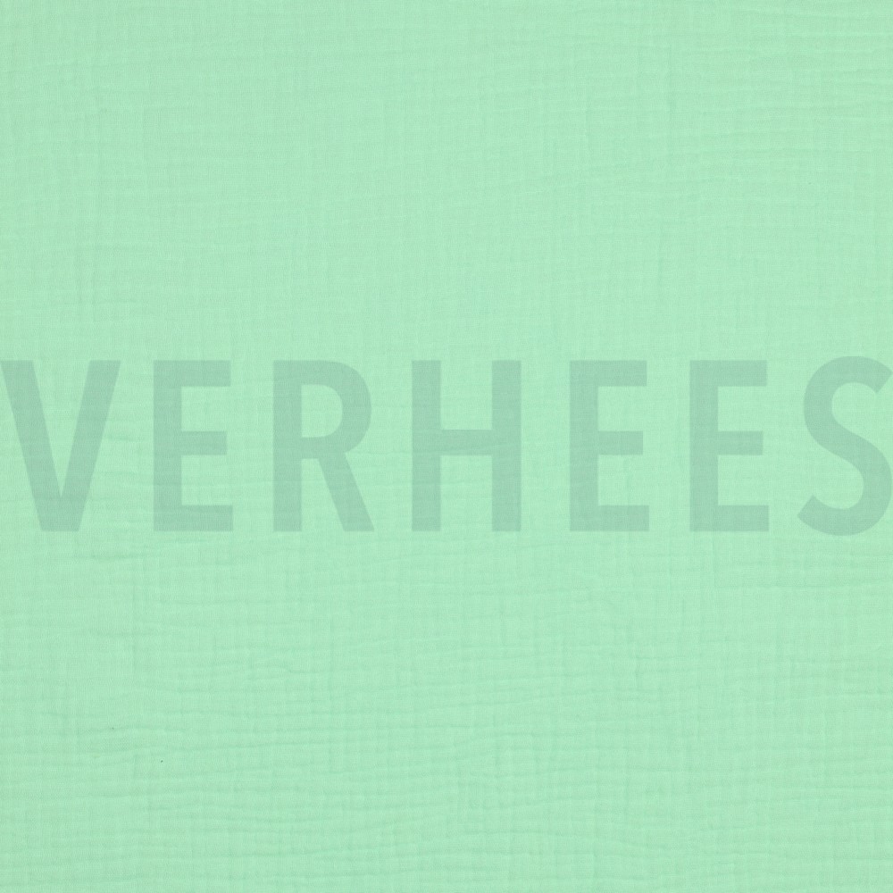 DOUBLE GAUZE GOTS LICHT LIMOEN