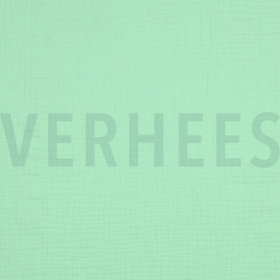 DOUBLE GAUZE GOTS LIGHT LIME #7