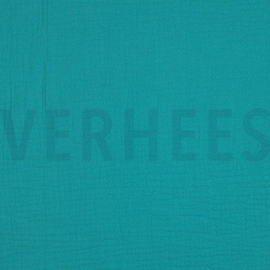 DOUBLE GAUZE GOTS ZEEGROEN #7