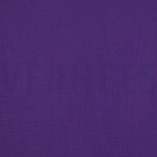 DOUBLE GAUZE GOTS VIOLET #7