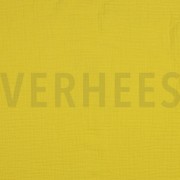 DOUBLE GAZE DE COTON GOTS JAUNE BANANE (thumbnail)