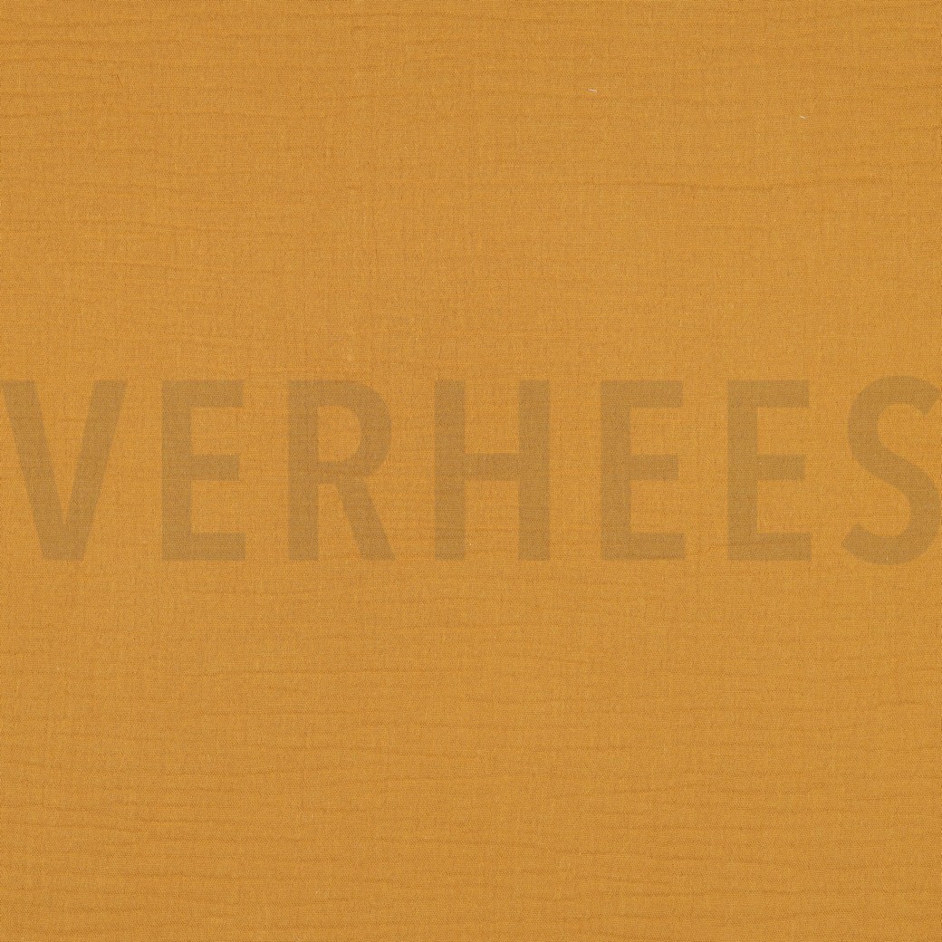 MUSSELIN GOTS DUNKEL OCKER