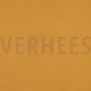 DOUBLE GAZE DE COTON GOTS OCRE FONCÉ (thumbnail)