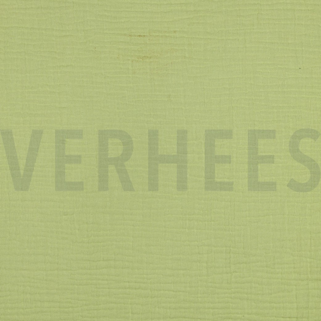 MUSSELIN GOTS SANFTGRÜN