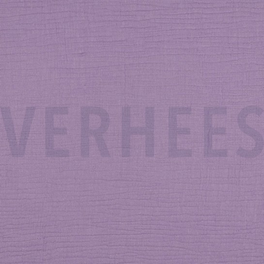 MUSSELIN GOTS DUNKEL LILA #7