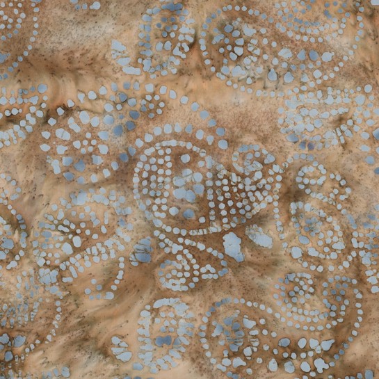 HANDCRAFTED BATIK COTTON BEIGE #7