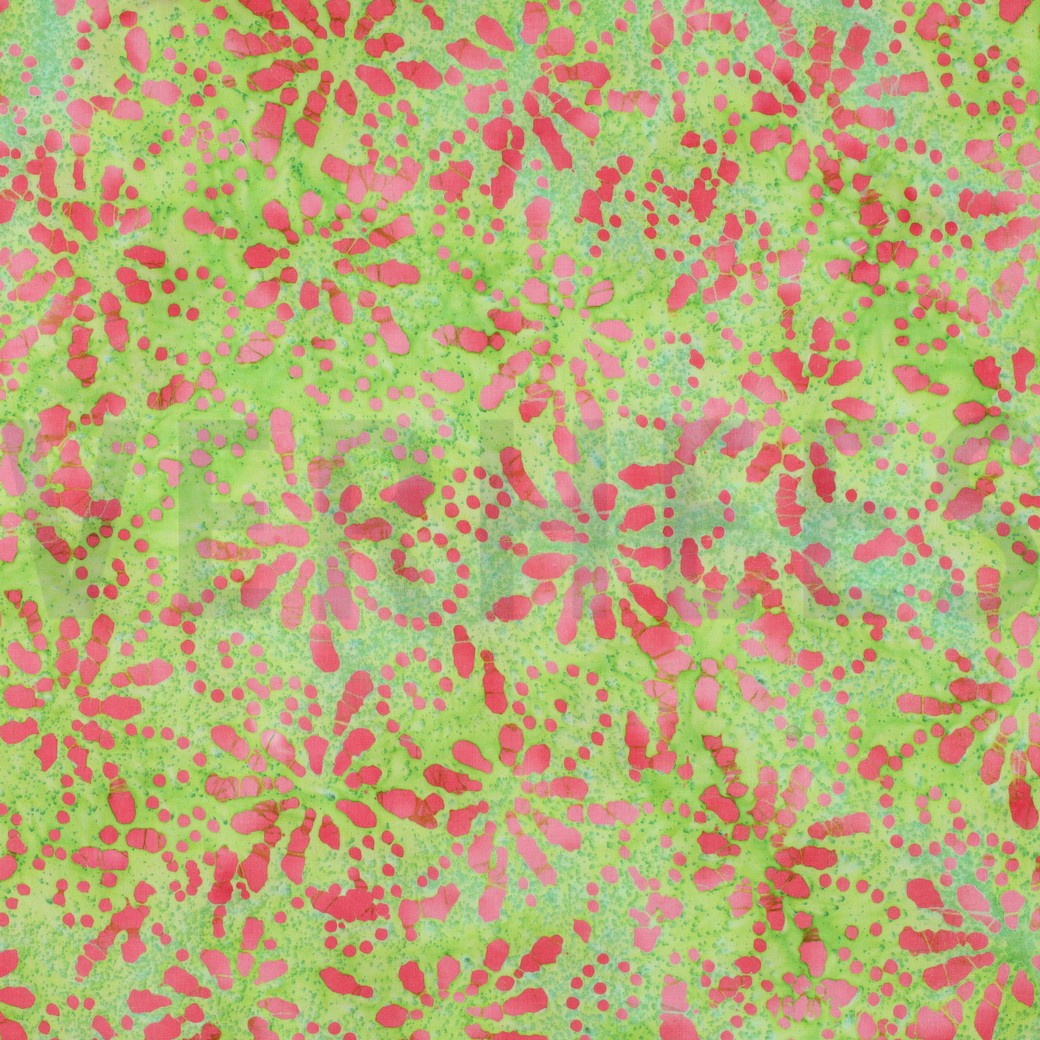 HANDCRAFTED BATIK COTTON LIME