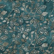 HANDCRAFTED BATIK COTTON DARK PETROL (thumbnail)