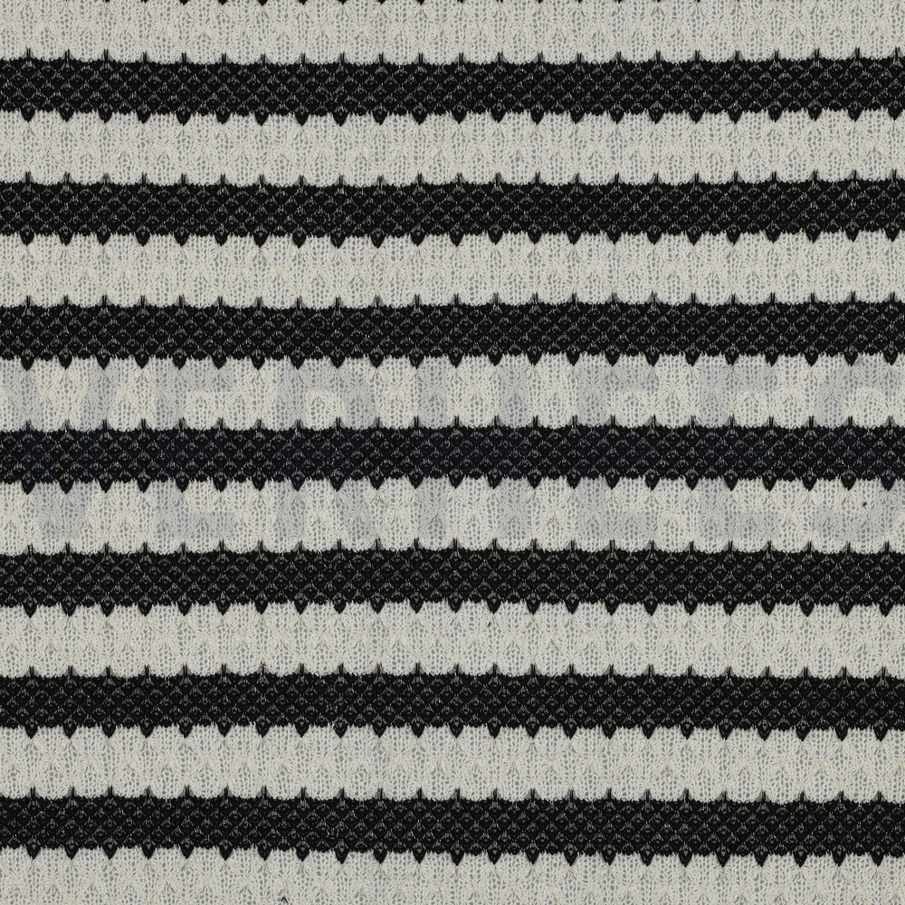 BREISEL JACQUARD ZWART GOUD LUREX