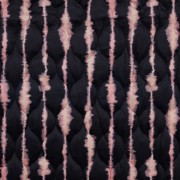 MATELASSÉ VELVET DIGITAL RAYURES BLEU MARINE (thumbnail)