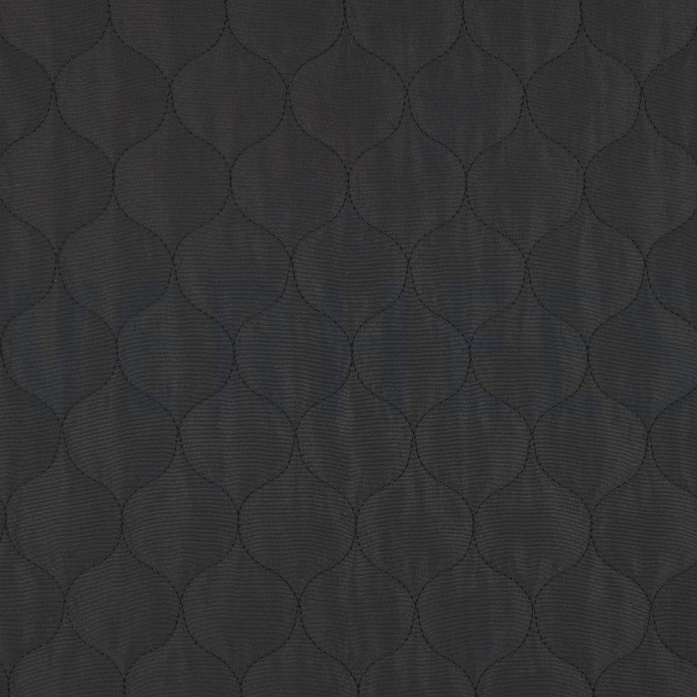 GEWATTEERD DOUBLE SIDE ZWART