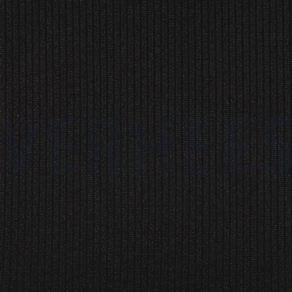 KNITTED LUREX BLACK SILVER LUREX