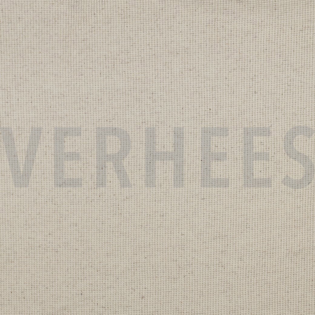 WAFFELJERSEY LEINEN NATUR