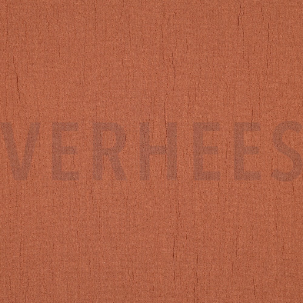 DOUBLE GAUZE SLUB BRICK