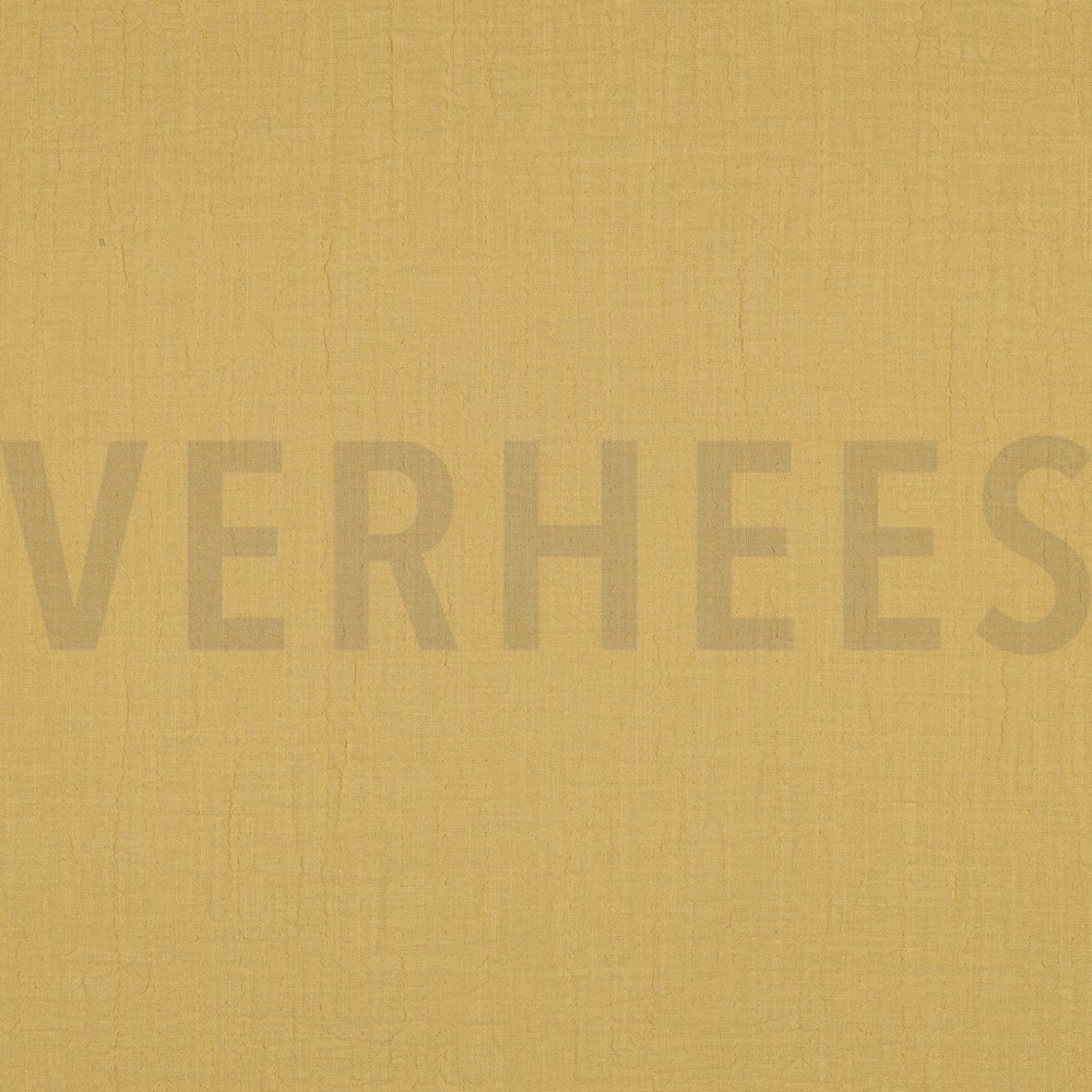 DOUBLE GAUZE SLUB GEEL