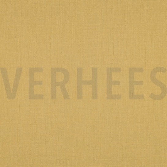 DOUBLE GAZE DE COTON SLUB JAUNE #7