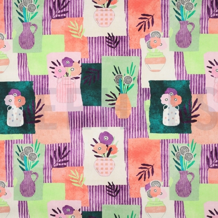 CANVAS DIGITAL TOSSED VASES NERIDA HANSEN PASTELLROSA (hover)