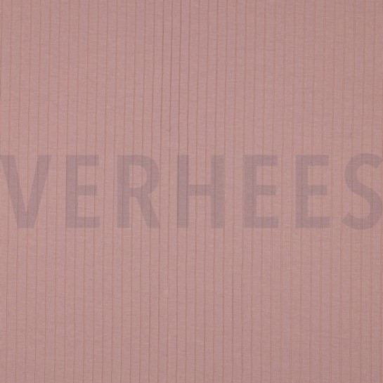 RIB JERSEY GROOT DONKER POEDER #7