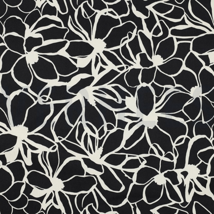 COTTON SATIN MAGNOLIA NERIDA HANSEN BLACK (hover)
