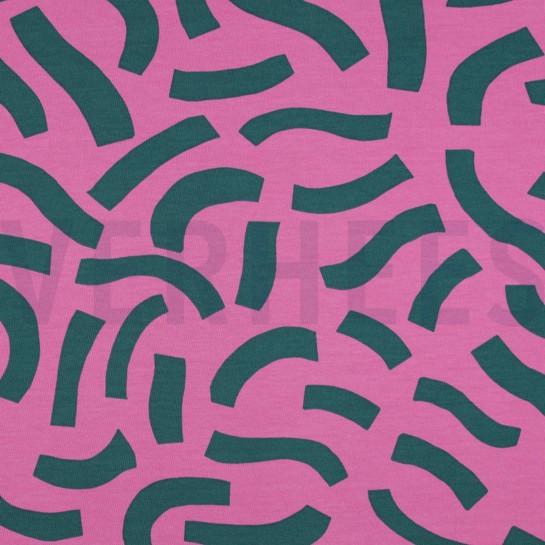 FRENCH TERRY SPEELS NERIDA HANSEN ROZE #7