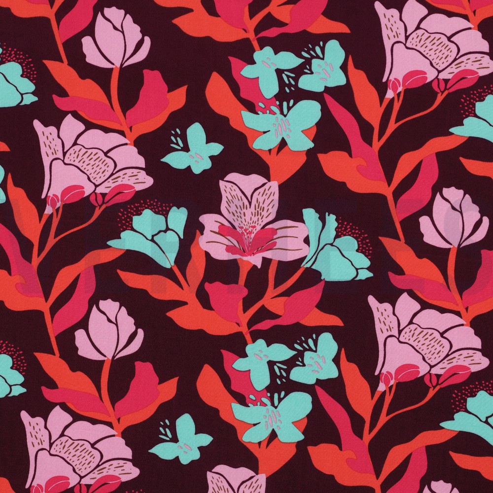 LENZING™ ECOVERO™ AMIRA FLORAL NERIDA HANSEN PFLAUME