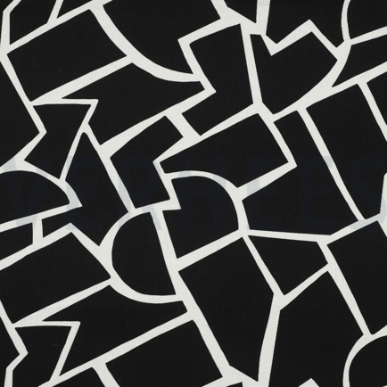 CANVAS ABSTRAKT SCHWARZ & WEISS (hover)