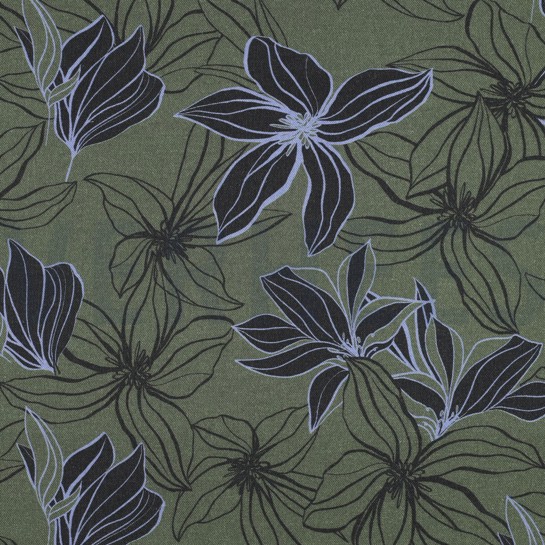 CANVAS FLOWERS PICKLE #7