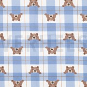 FLANNEL BEARS CHECKS JEANS (thumbnail)