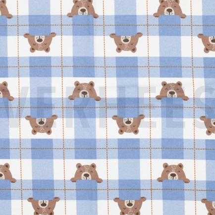 FLANNEL BEARS CHECKS JEANS (hover)