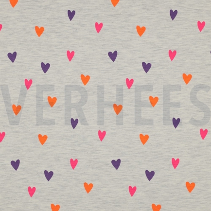 JERSEY MELIERT NEON HERZEN ECRU MELIERT (hover)