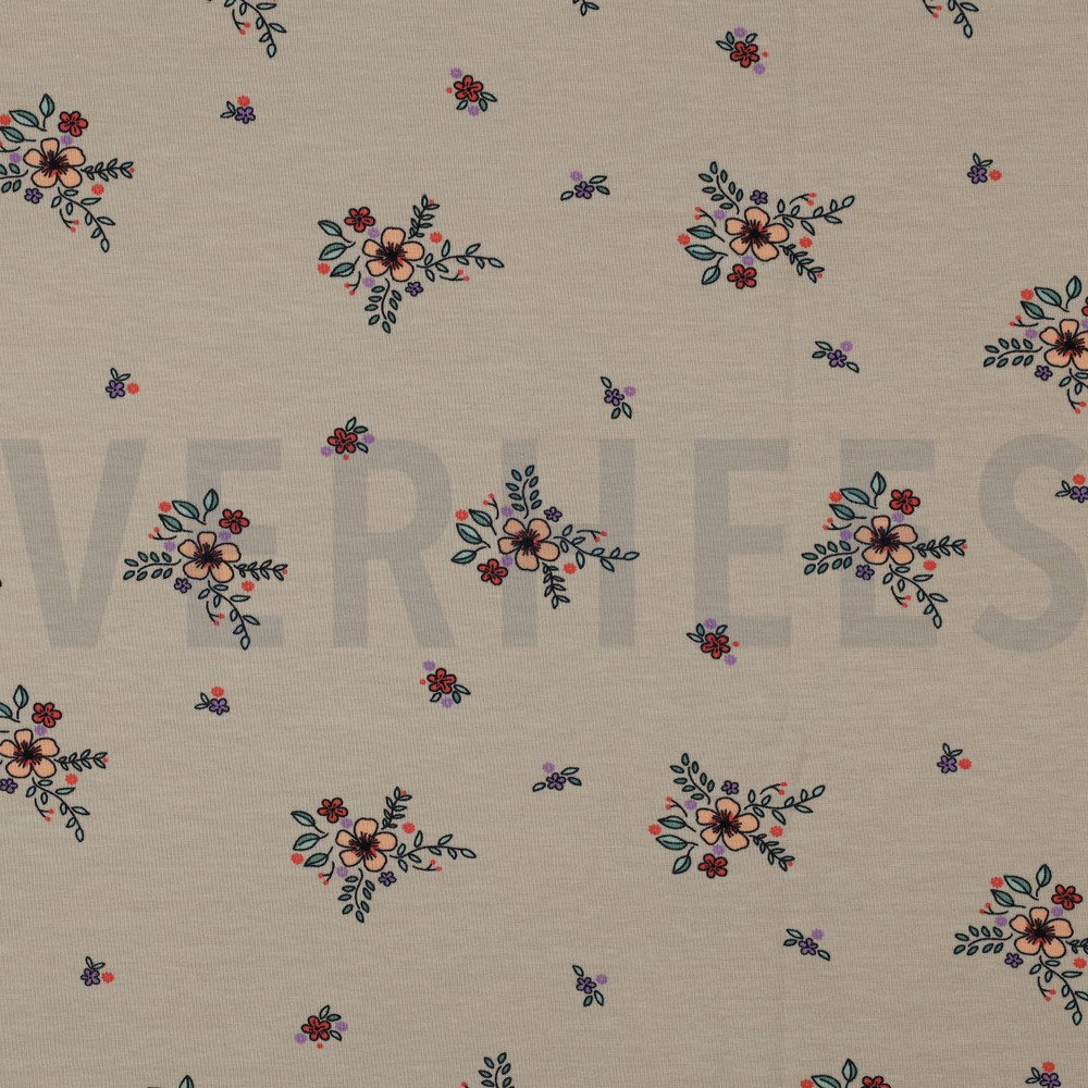 JERSEY GOTS FLEURS SABLE