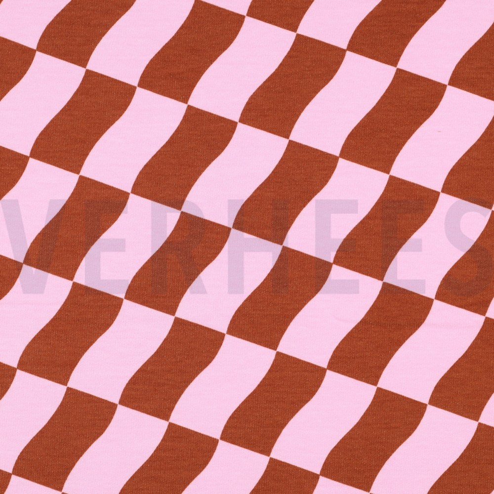 SOFT SWEAT KAROS ROSA / BRAUN