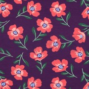 SOFT SWEAT FLOWERS BORDEAUX (thumbnail)