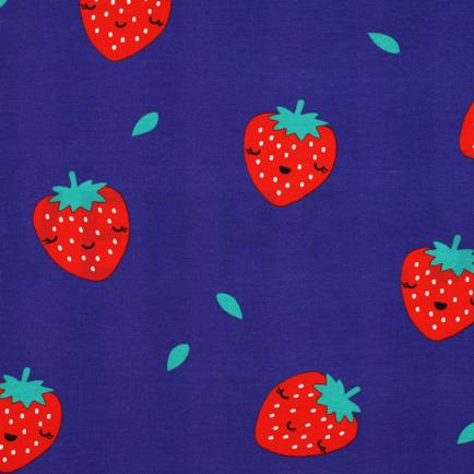 SOFT SWEAT AARDBEIEN KOBALTBLAUW (hover)
