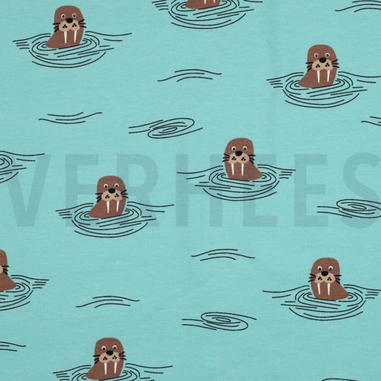 SOFT SWEAT WALRUSSEN DONKER MINT #7