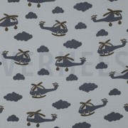 MUSSELIN HELIKOPTER HELLBLAU (thumbnail)